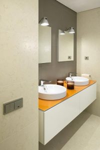 Chapado Blanco Perlino Y Titanio