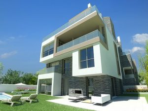 Fachada En Caliza Blanca Y Pizarra En Lajas(1)